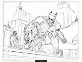 Gotham Superheroes Commissioner Ecoloringpage sketch template
