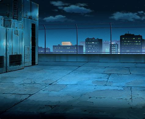 anime rooftop bg overlooking view animated  ufotable  soundtrack