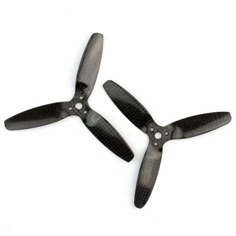 pcs carbon fiber  blade  propeller props cwccw  parrot bebop  drone ebay