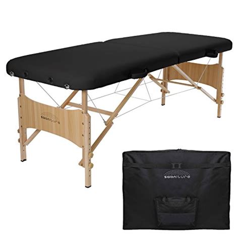 the 10 saloniture professional portable massage table with backrest