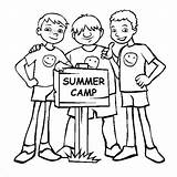 Coloring Summer Camp Pages Colouring Templates Ice Cream Cool sketch template