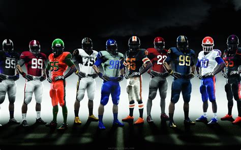 college football teams nike pro combat  wide college football