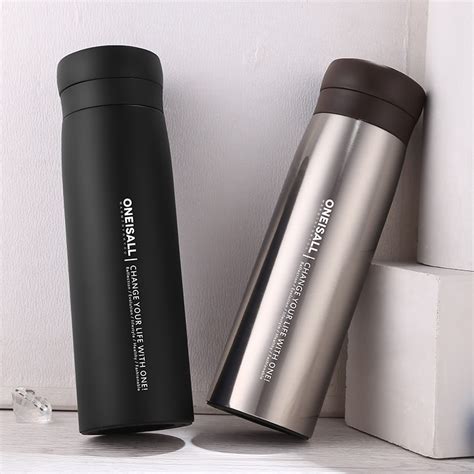 Men T Stainless Steel Thermos Cup Insulated Thermo Mug