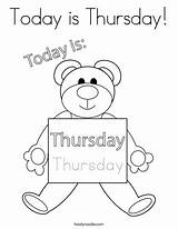 Coloring Thursday Today Sheet Saturday Book Print Built California Usa Ll Twistynoodle Noodle sketch template