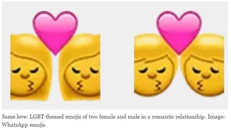 surprising there are 10 homosexual whatsapp emoticons on your phone