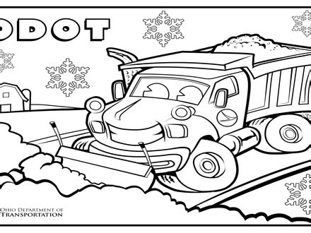 plow truck coloring pages  getcoloringscom  printable
