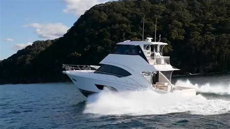 riviera 57 enclosed flybridge youtube