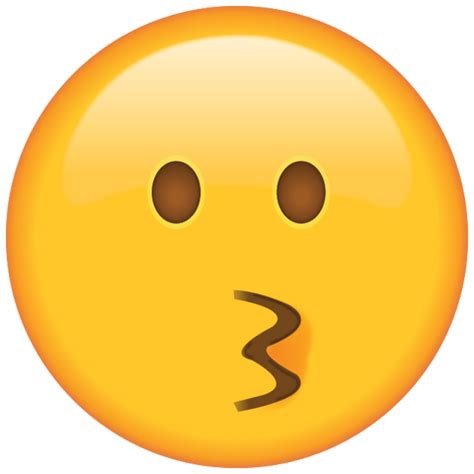 kissing face emoji icon emoji island