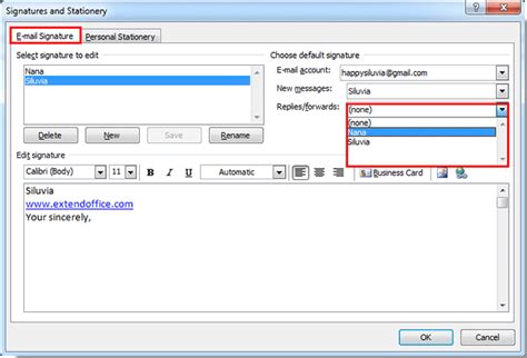 How To Add Signature In Outlook Office Busyhaq