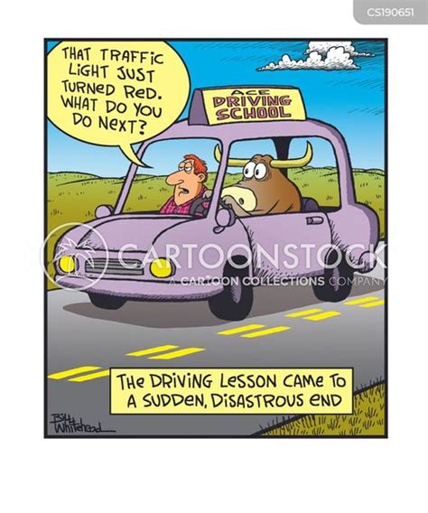 driving instructor cartoons  comics funny pictures  cartoonstock
