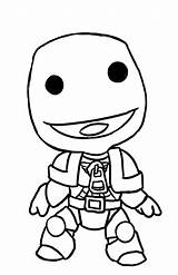 Coloring Pages Marine Sackboy Space Planet Big Little Corps Drawing Print Printable Aesthetic Logo Deviantart Symbol Getdrawings Search Getcolorings Template sketch template