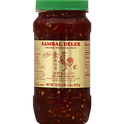 sambal oelek ground fresh chili paste asian foods  marketplace