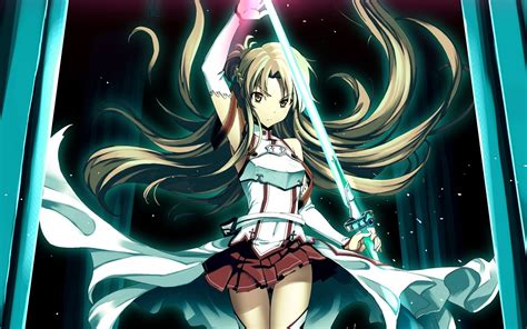 Wallpaper Illustration Anime Girls Sword Art Online
