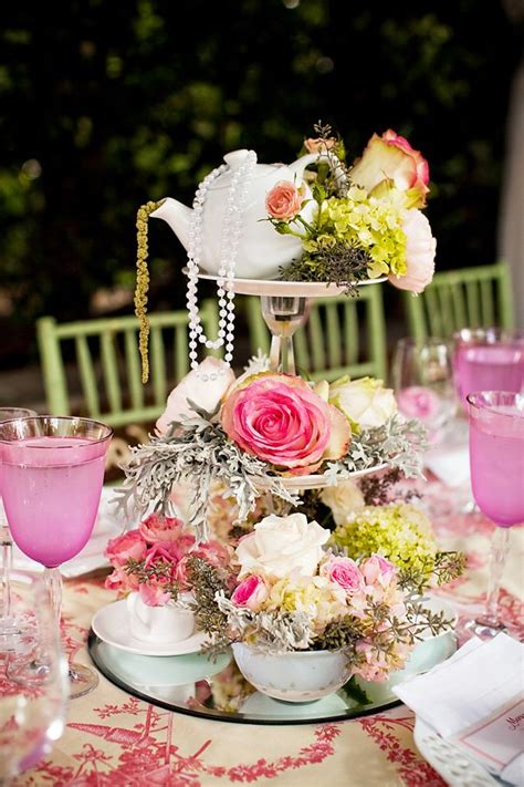 Love Ly Tea Party Bridal Shower {vintage Lace Pastels} Hostess