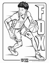 Lakers Coloring Pages Getcolorings Basketball sketch template