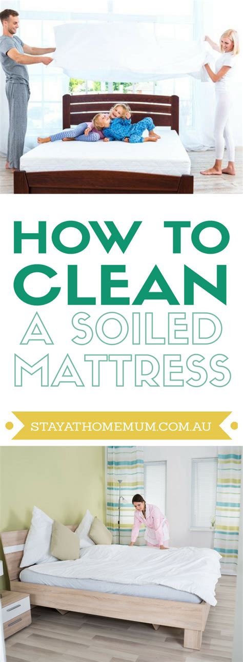 clean  soiled mattress
