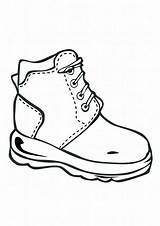 Nike Shoes Coloring Pages Colouring sketch template