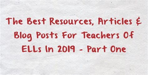 resources articles blog posts  teachers  ells   part  larry