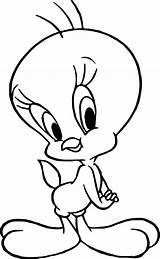 Tweety Bird Coloring Pages Drawing Funny Looney Tunes Face Baby Color Gangsta Printable Mouse Mickey Cartoons Colorings Getdrawings Getcolorings Clipartmag sketch template