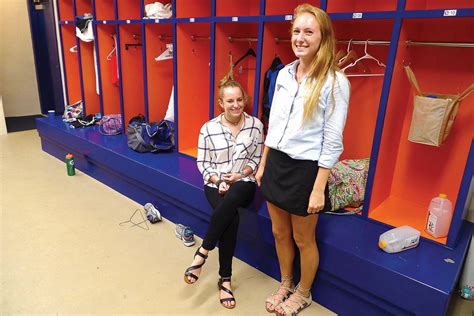 Two From San Marco Help Redesign Girls’ Locker Room At