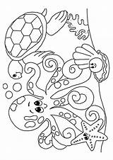 Coloring Sea Pages Under Ocean Printable Animals Colouring Winter Coloring4free Color Getcolorings Realistic Turtles Getdrawings Books Print sketch template