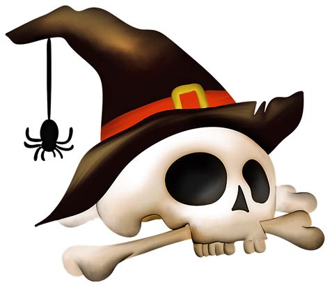 halloween skull png transparent background