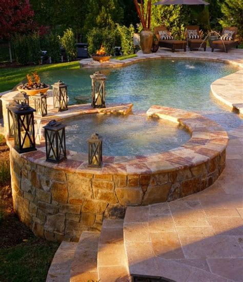 47 Irresistible Hot Tub Spa Designs For Your Backyard