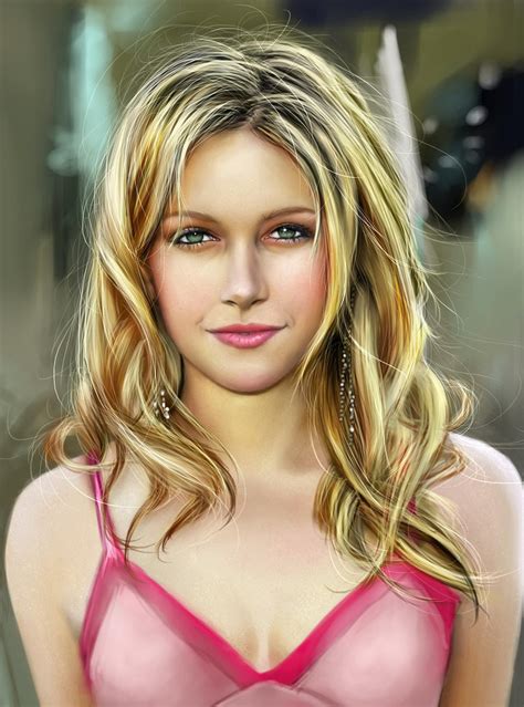 Katie Cassidy Reference Painting Again By Tekkoontan On Deviantart