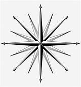 Compass Rose 16 Blank Drawing Wind Point North Nicepng sketch template