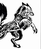 Tribal Wolf Tattoos Tattoo Animal Designs Drawing Celtic Wolves Stencil Face Wallpaper Angry Drawings Wings Pack Cool Two Symbols Animals sketch template