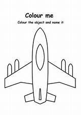Aeroplane Schoolmykids sketch template