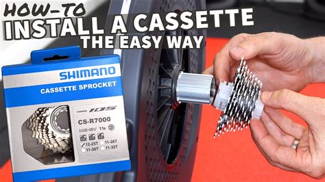 install  bicycle cassette  easy  youtube