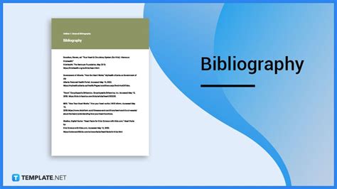 bibliography    bibliography definition types