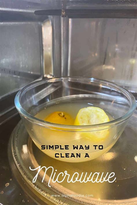clean  microwave  lemon clean microwave hack