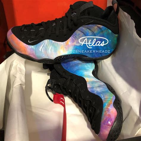 nike air foamposite  alternate galaxy ar  sneaker bar detroit