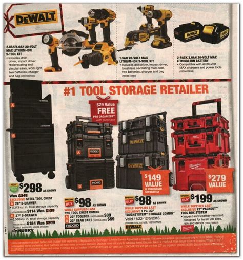 Home Depot Milwaukee Tool Box Black Friday See More