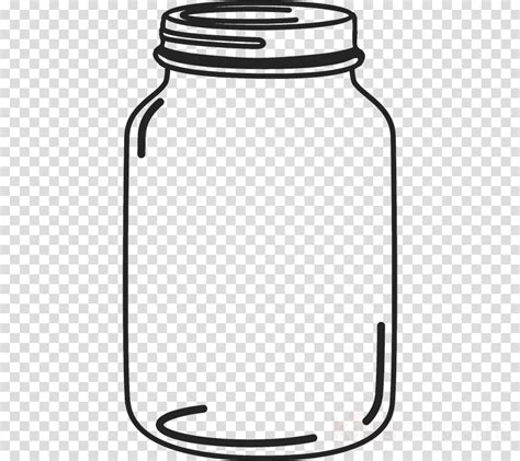 empty mason jar clip art