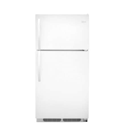 Frigidaire 14 8 Cu Ft Top Freezer Refrigerator White At
