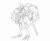 Omnimon Weapon Coloring Pages sketch template