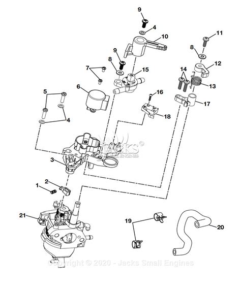 ryobi ryia parts diagram  figure  carburetor