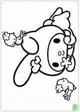 Melody Coloring Pages Kitty 塗り絵 Hello Sanrio Kuromi Library 無料 Dinokids Printable Colouring Preschool Characters りえ Popular B5 Silhouette sketch template