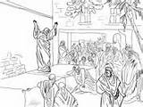 Prophet Coloring Obadiah Pages Micah Repent Printable Exhorts Israelites Jonah Prophets Color Vine sketch template