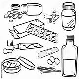 Medicine Pill Syrup Pills Rechercher Similaires Maquette Fichiers sketch template