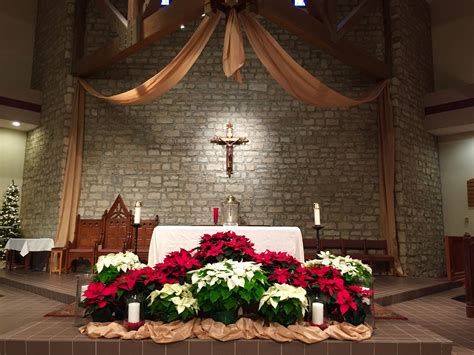 st joan  arc catholic church powell  christmas decorations