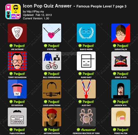 icon pop quiz answers holiday season iplay my