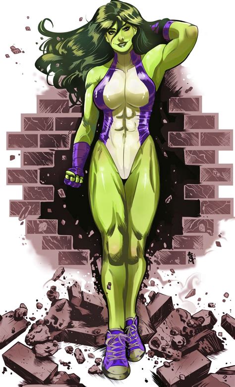 She Hulk 2 Color By Ram Artwork Shehulk Hulk Marvel Hulk Comic