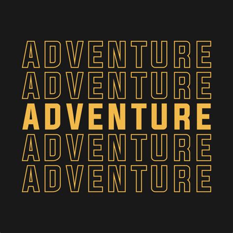 adventure text adventure typography kids  shirt teepublic