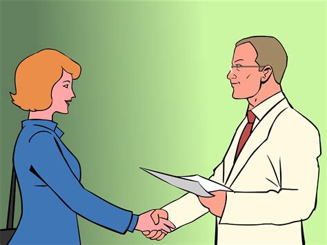 conduct  job interview  pictures wikihow