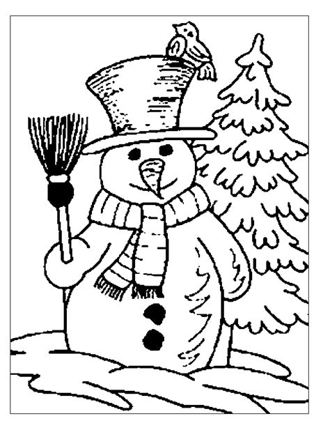 winter holiday coloring pages coloring home
