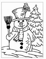 Coloring Winter Pages Holiday Colouring Printable Color Sheets Kids Activities Children Cliparts Clipart Snowman Fun Popular Print Seasons Library Develop sketch template